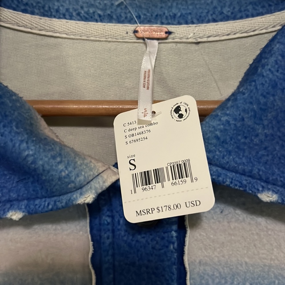 FREE PEOPLE Oversized Shacket - Picture 7 of 9